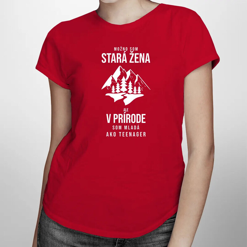 E-shop Garibald Možno som stará žena, ale v prírode som mladá ako