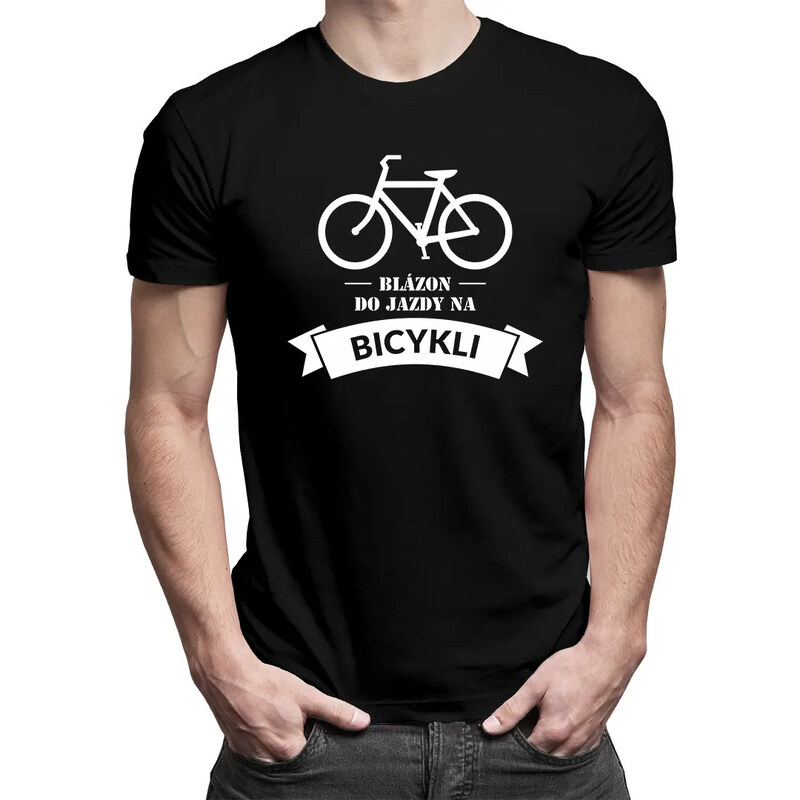 E-shop Garibald Blázon do jazdy na bicykli - pánske tričko s potlačou