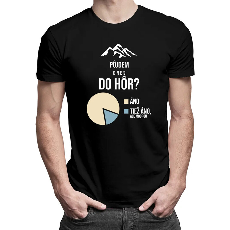 E-shop Garibald Pôjdem dnes do hôr? Áno. Tiež áno, ale modrou - pánske
