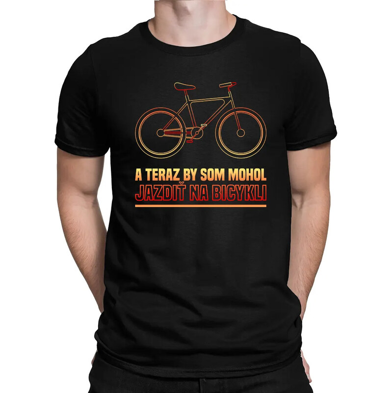 E-shop Garibald A teraz by som mohol jazdiť na bicykli - pánske tričko