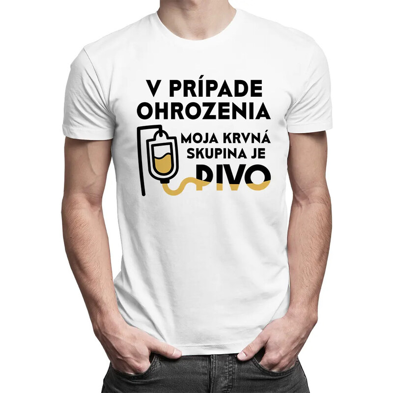 E-shop Garibald V prípade ohrozenia, moja krvná skupina je pivo -