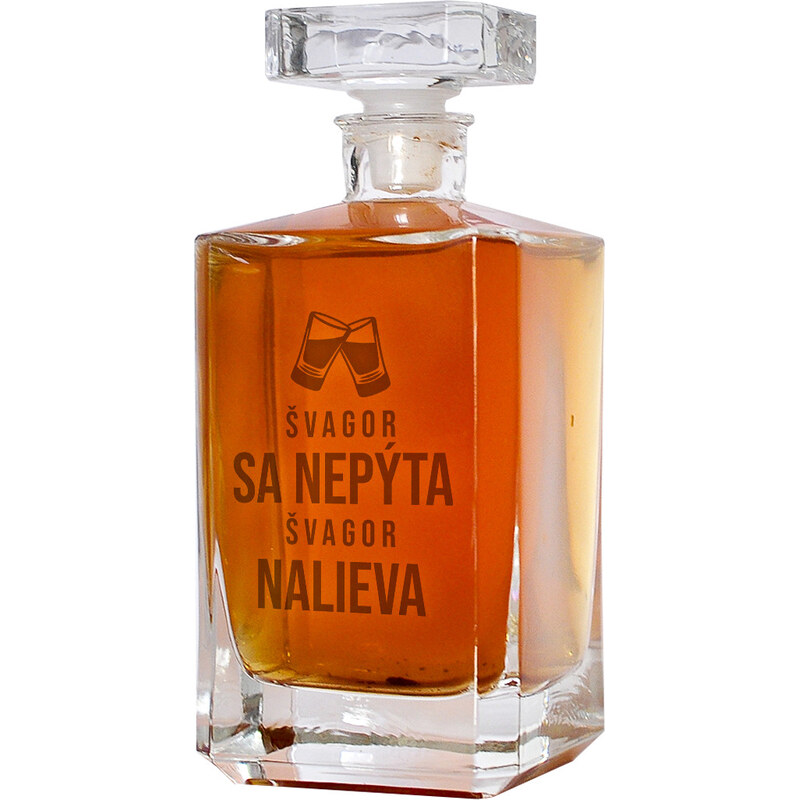 E-shop Garibald Švagor sa nepýta, švagor nalieva - karafa