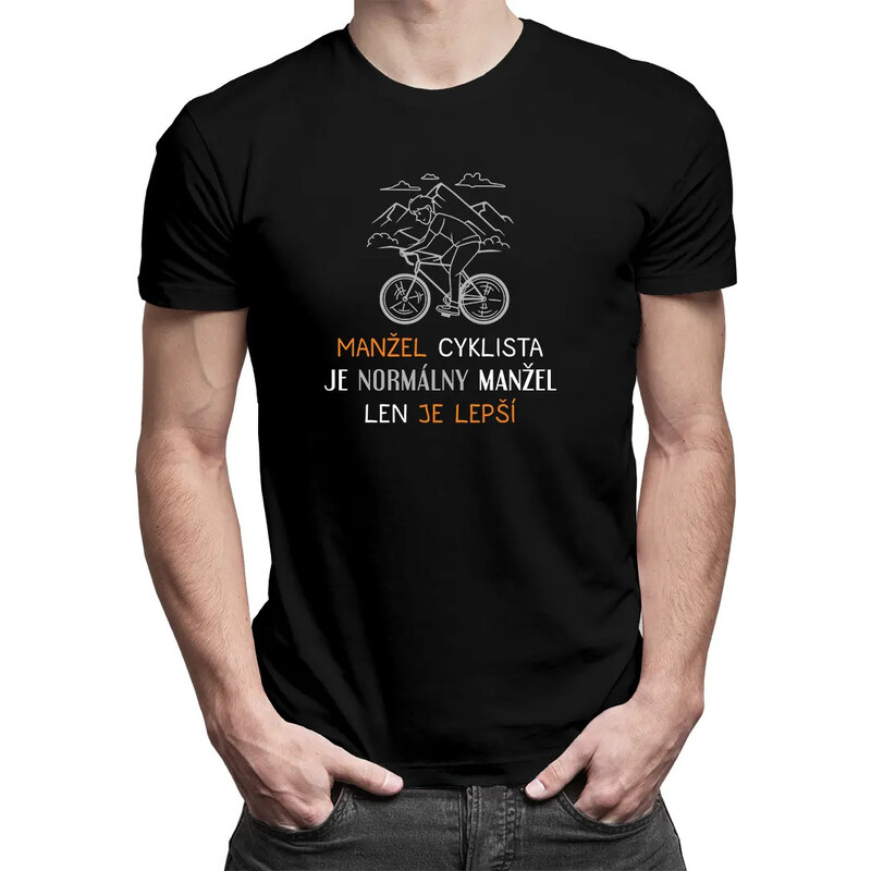 E-shop Garibald Manžel cyklista je normálny manžel, len je lepší -