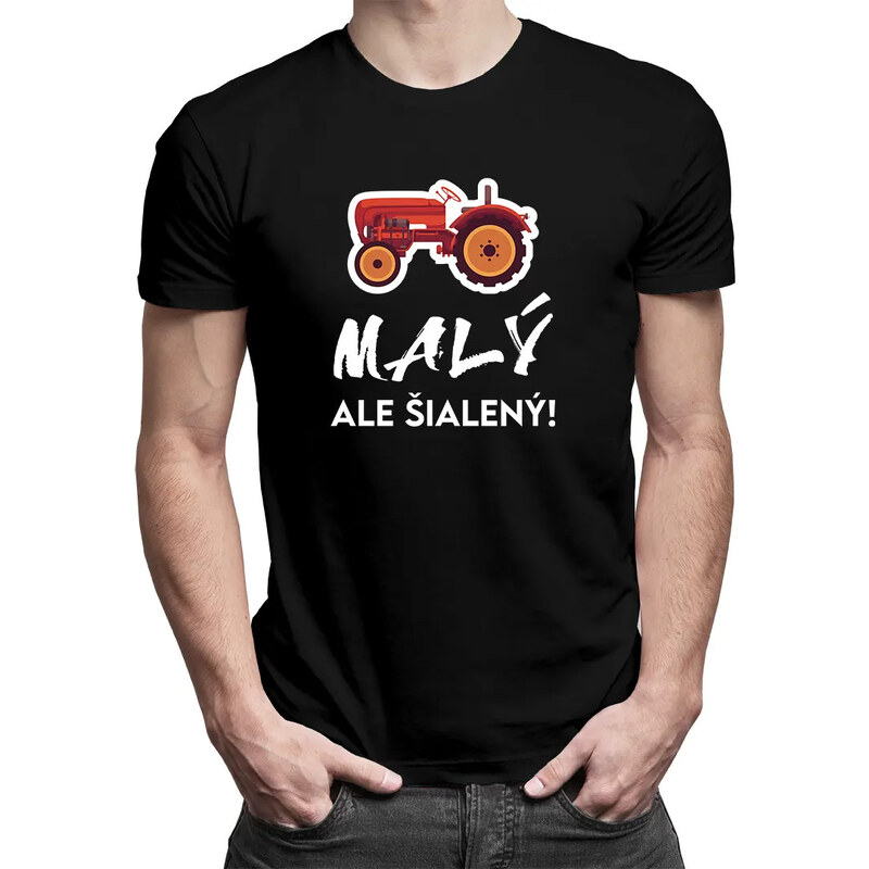 E-shop Garibald Malý, ale šialený! - pánske tričko s potlačou