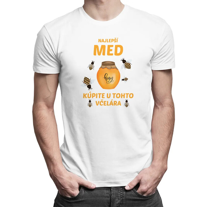 E-shop Garibald Najlepší med kúpite u tohto včelára - pánske tričko s