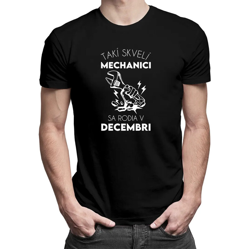 E-shop Garibald Takí skvelí mechanici sa rodia v decembri - pánske