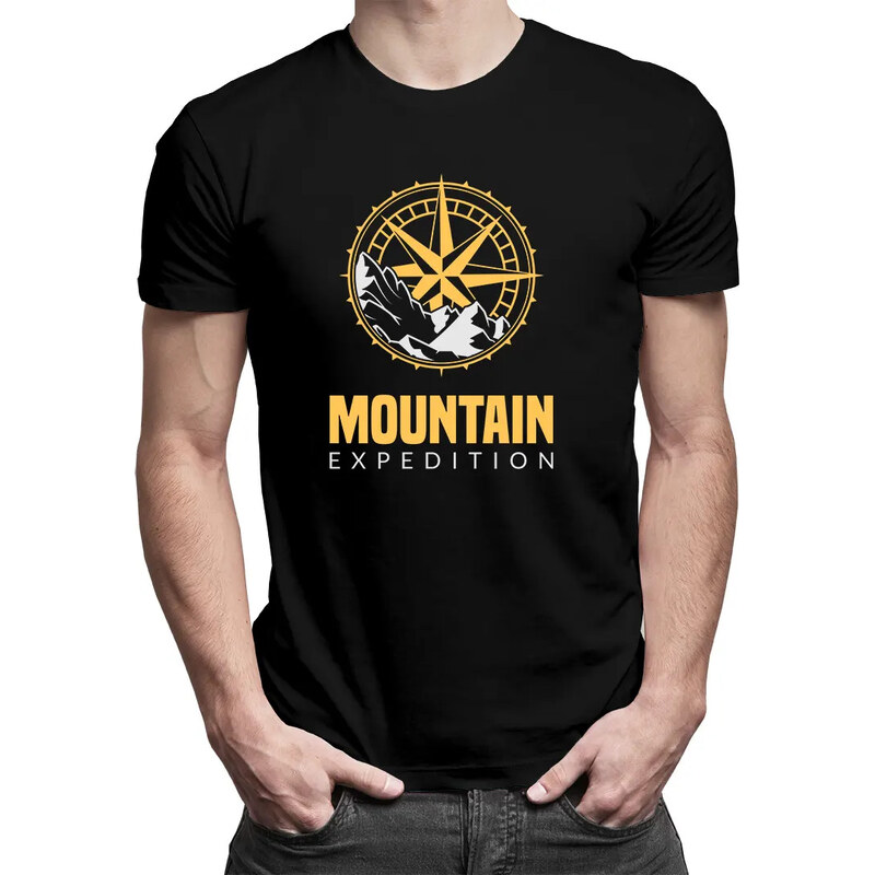 E-shop Garibald Mountain expedition - pánske tričko s potlačou