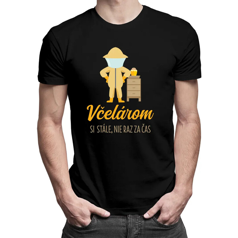 E-shop Garibald Včelárom si stále, nie raz za čas - pánske tričko s