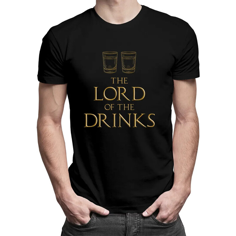 E-shop Garibald The lord of the drinks - pánske tričko s potlačou