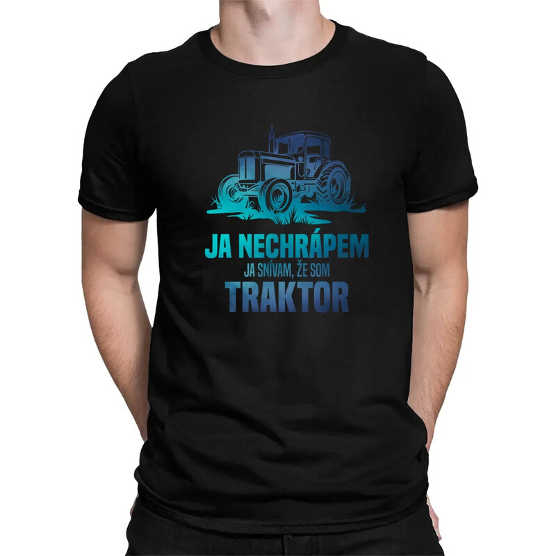 E-shop Garibald Ja nechrápem, ja snívam, že som traktor - pánske tričko