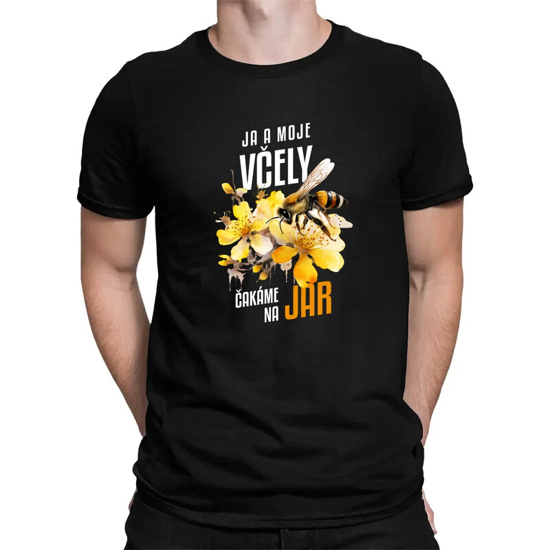 E-shop Garibald Ja a moje včely čakáme na jar - pánske tričko s
