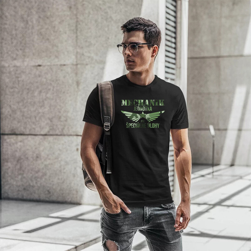 E-shop Garibald Mechanik - jednotka pre špeciálne úlohy - pánske tričko