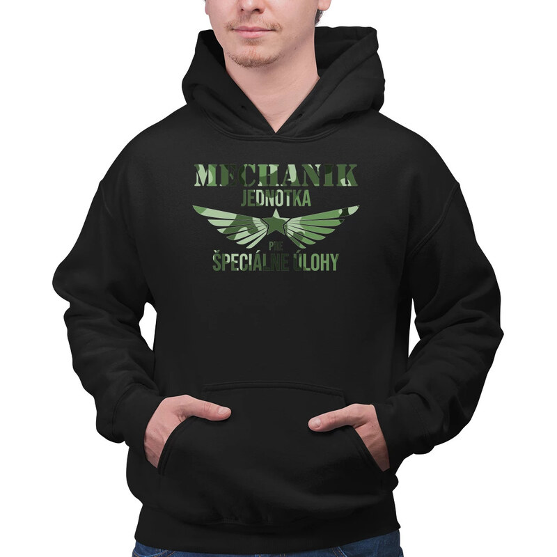 E-shop Garibald Mechanik - jednotka pre špeciálne úlohy - pánska mikina