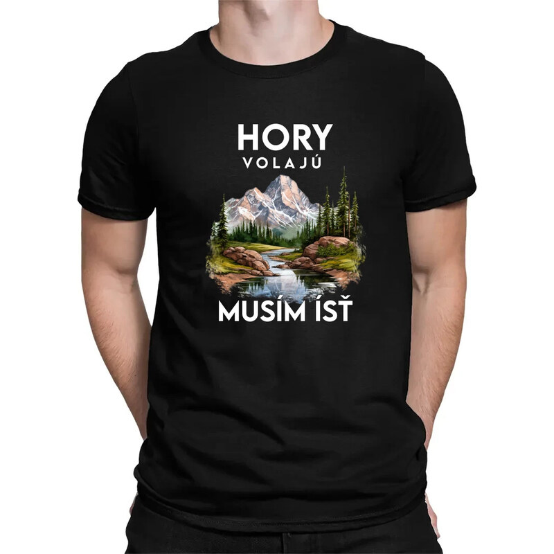 E-shop Garibald Hory volajú, musím ísť - verzia 3 - pánske tričko s
