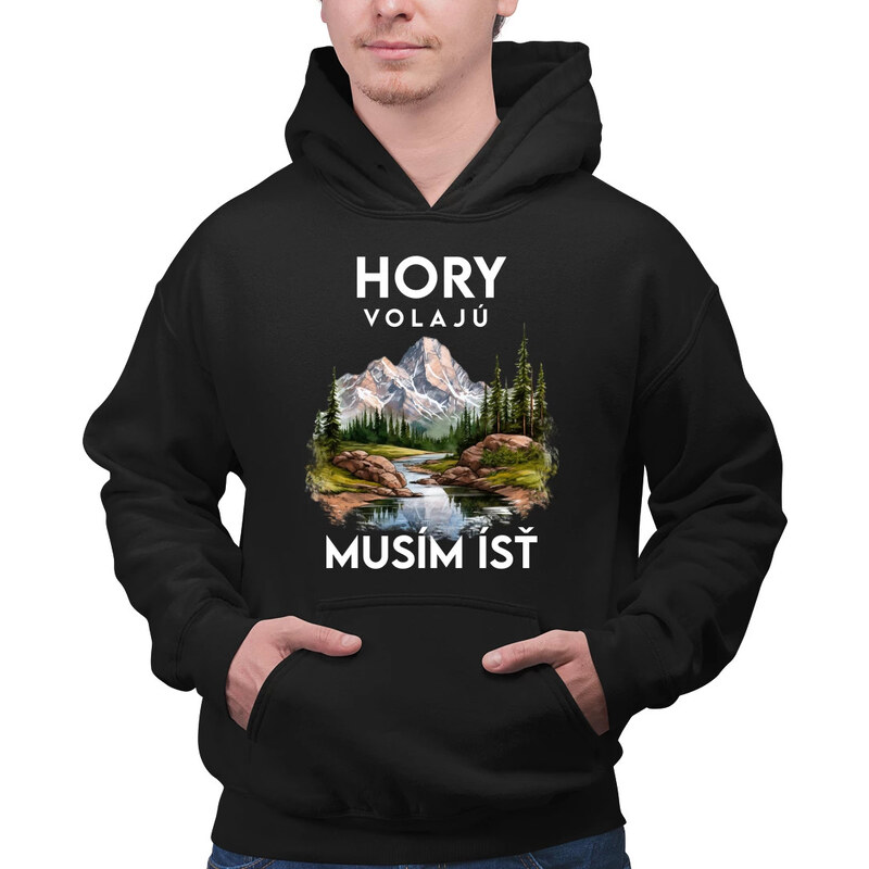 E-shop Garibald Hory volajú, musím ísť - verzia 3 - pánska mikina s