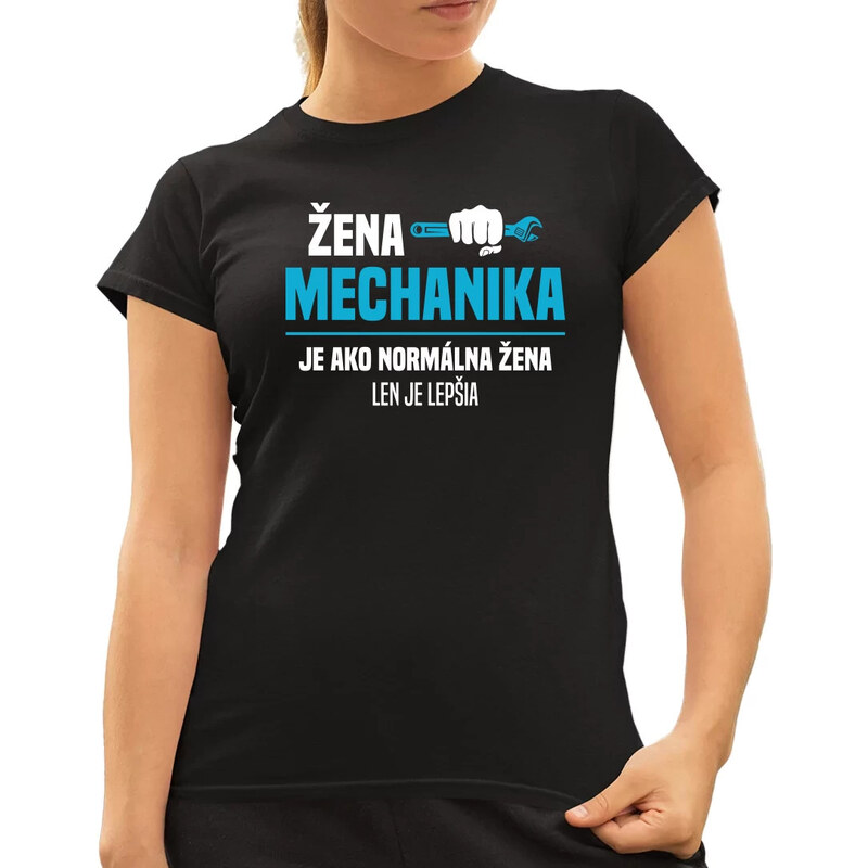 E-shop Garibald Žena mechanika je ako normálna žena, len je lepšia -