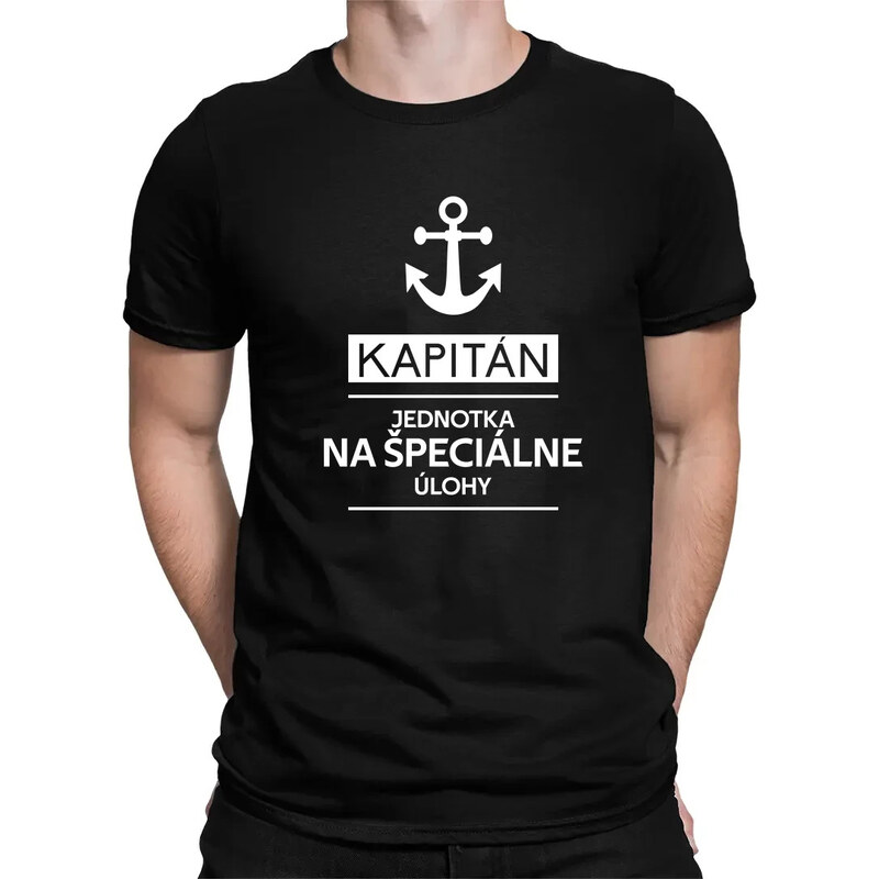 E-shop Garibald Kapitán - jednotka na špeciálne úlohy - pánske tričko s