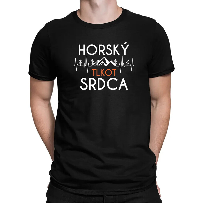 E-shop Garibald Horský tlkot srdca - pánske tričko s potlačou