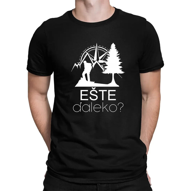 E-shop Garibald Ešte ďaleko? - pánske tričko s potlačou