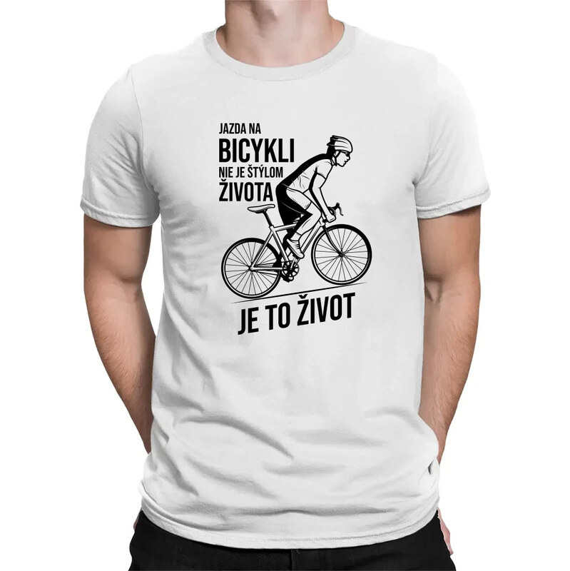E-shop Garibald Jazda na bicykli nie je štýlom života, je to život -