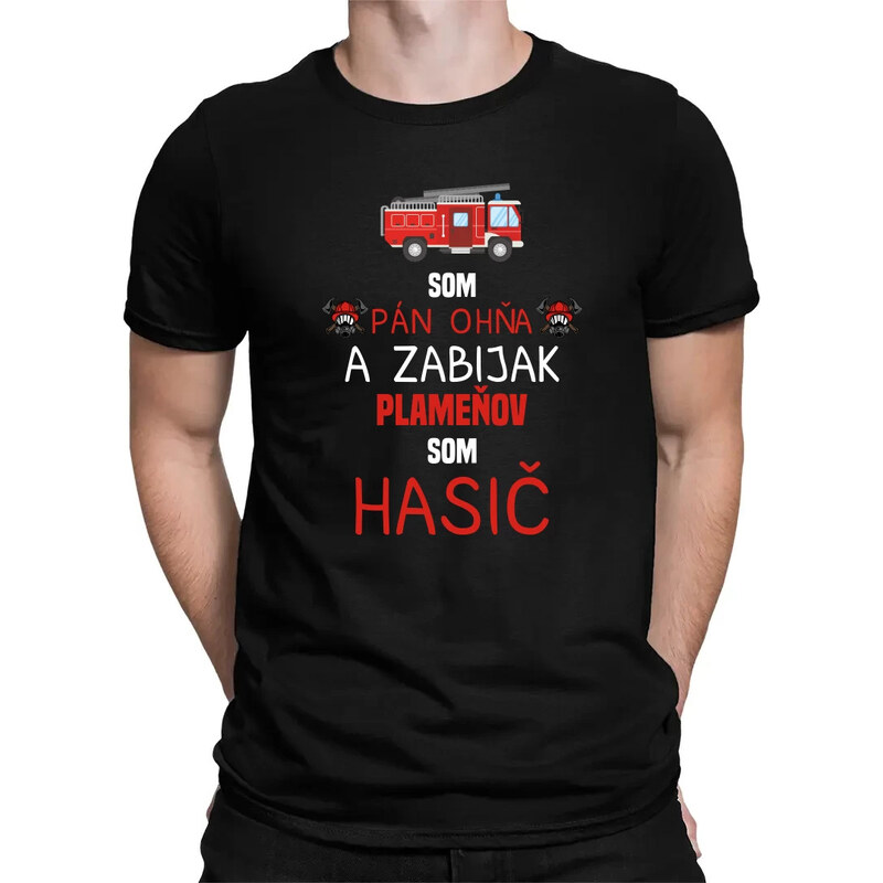 E-shop Garibald Som pán ohňa - pánske tričko s potlačou