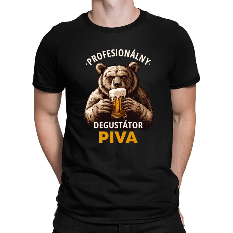 E-shop Garibald Profesionálny degustátor piva - pánske tričko s