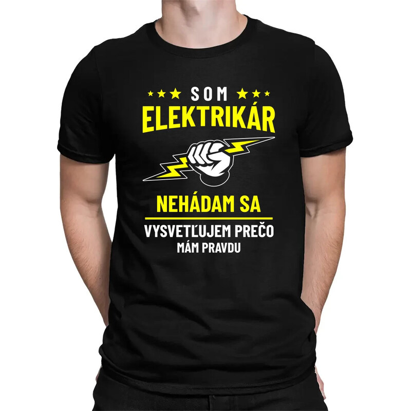 E-shop Garibald Som elektrikár - vysvetľujem, prečo mám pravdu - pánske