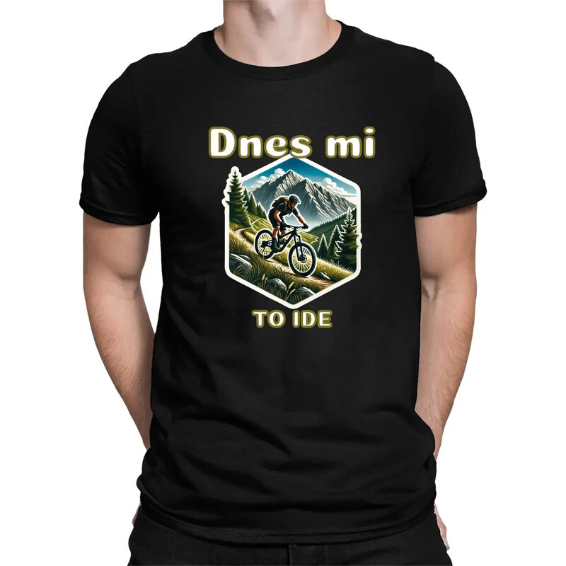 E-shop Garibald Dnes mi to ide - pánske tričko s potlačou