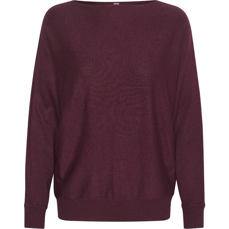 CULTURE Sveter CU Annemarie vínovo červená 60960496