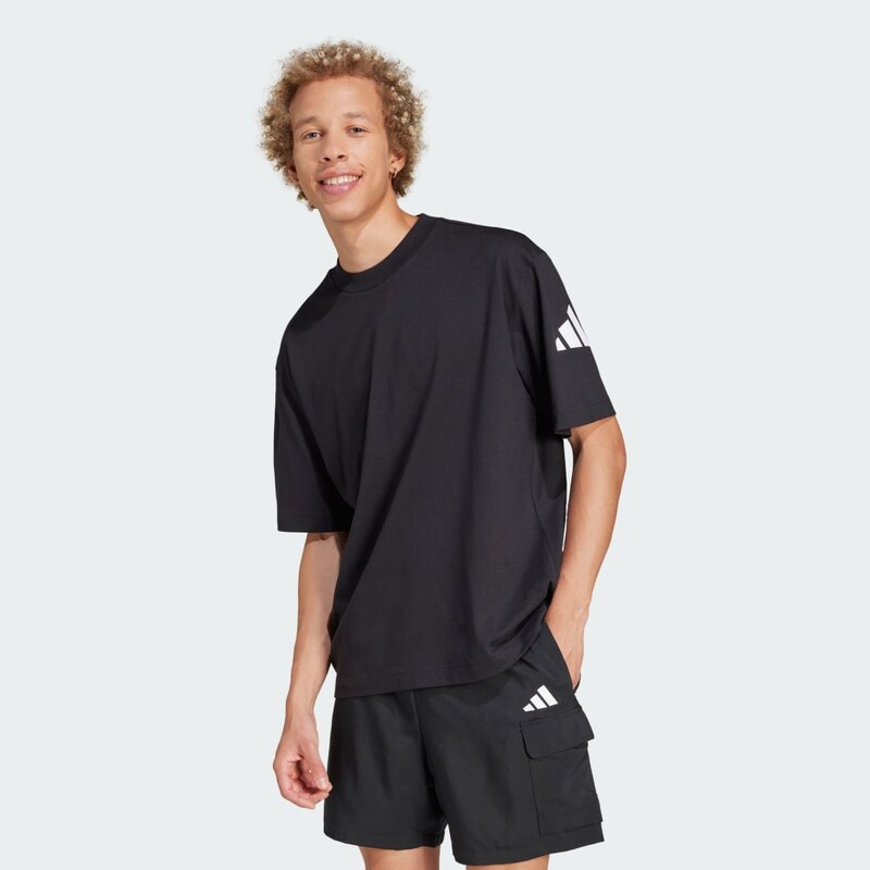 Adidas Tričko Essentials Loose Fit 3 Bar Logo 60840250