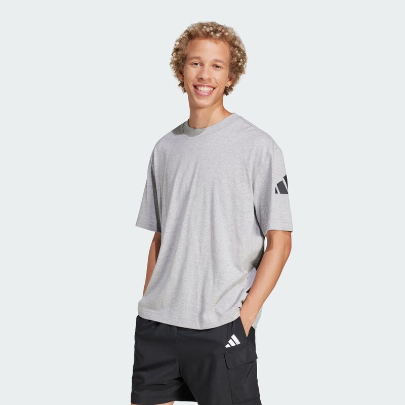 Adidas Tričko Essentials Loose Fit 3 Bar Logo 60840251