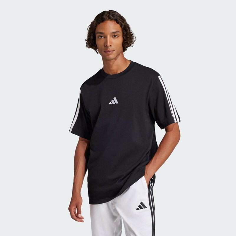 Adidas Tričko Essentials 3-Stripes Single Jersey 60840587