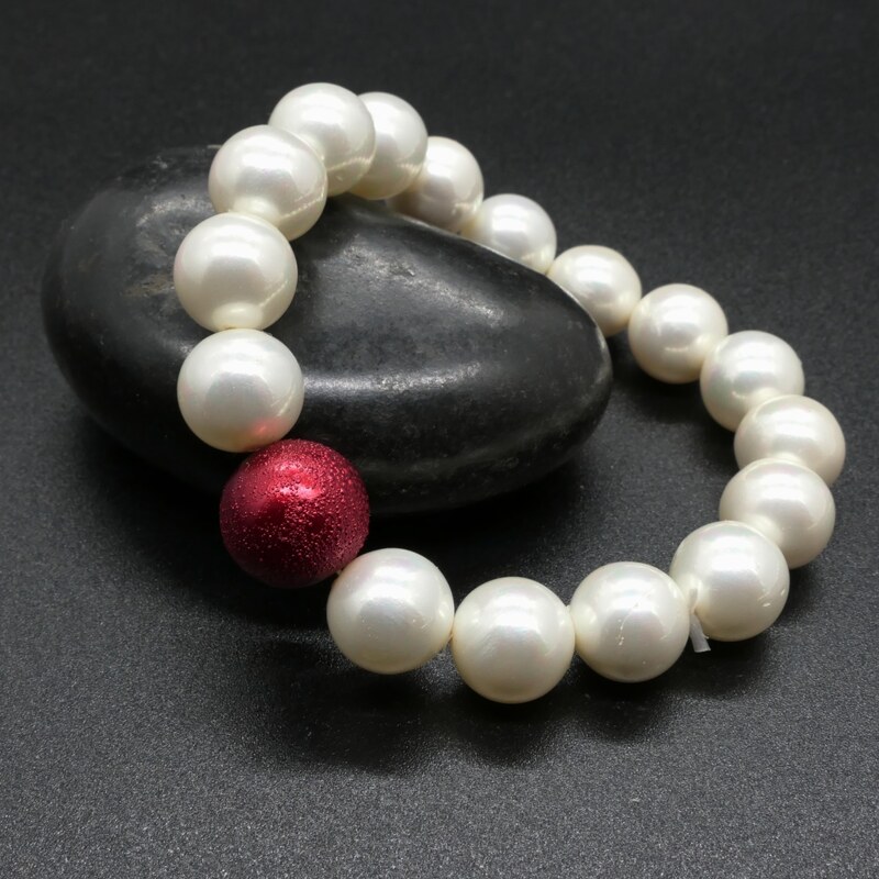 CITY STORM Dámsky náramok zo shell perál v kombinácii s korálkou 66888796