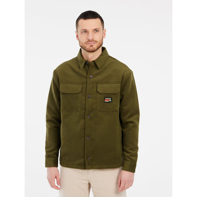 Mens shirt jacket Protest PRTEVERLY 60845385