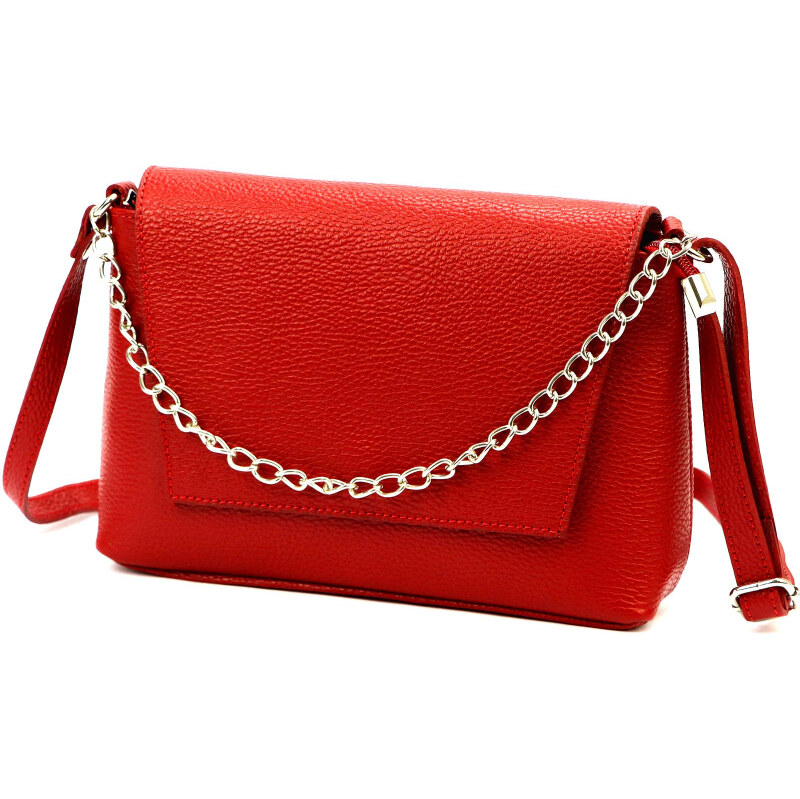 Kožená kabelka Luka červená KZ56039 62178862