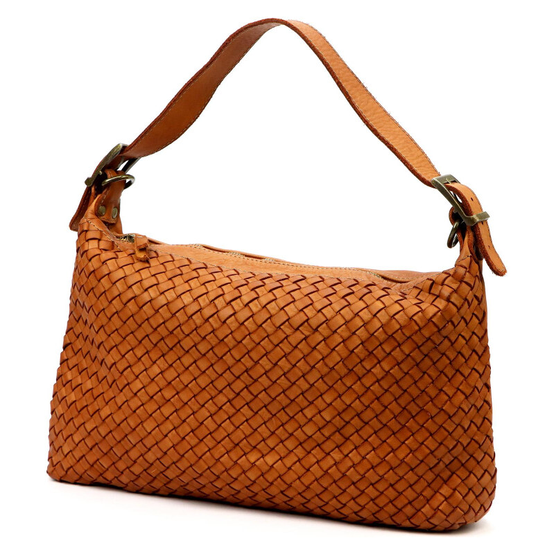 Kožená kabelka VS hnedá KZ56038 62178875