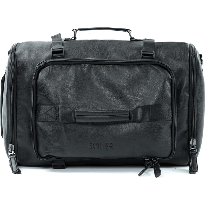 SOLIER Pánska čierna taška/batoh Riven Torba weekendowa S35 RIVEN 8188 61532713