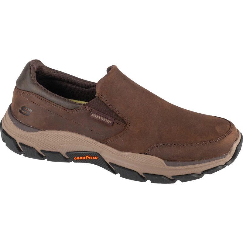Hnedé pánske tenisky Skechers Respected - Calum 204480-COC 61532743