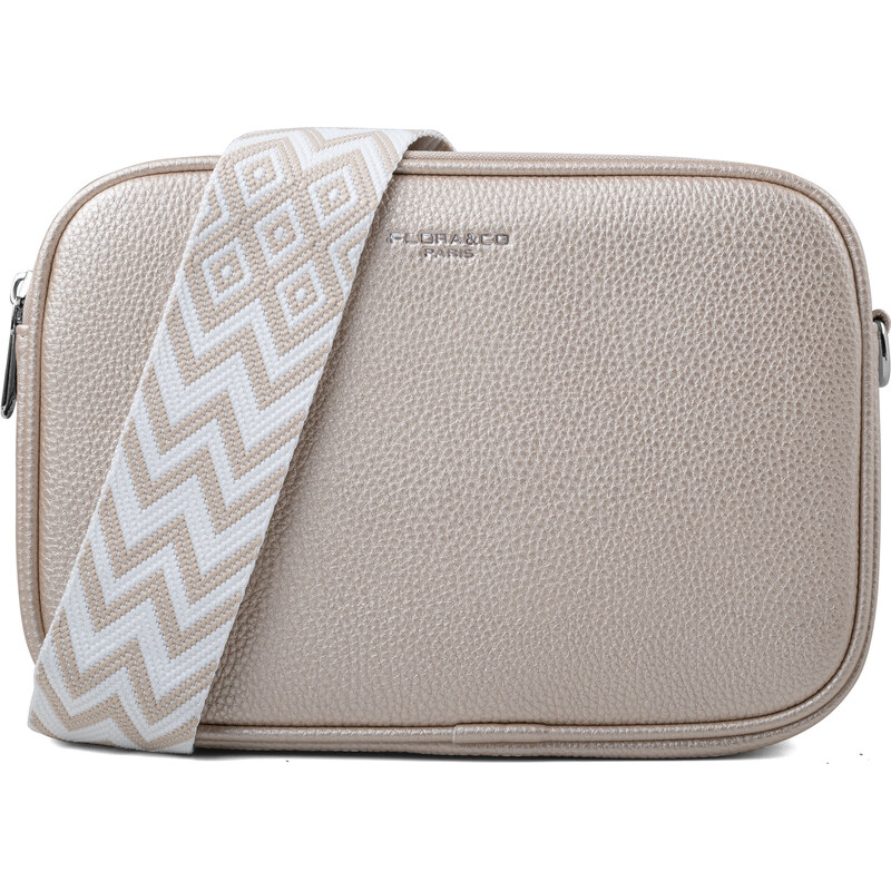FLORA & CO Dámska crossbody kabelka 6915 Ivoire 66707954