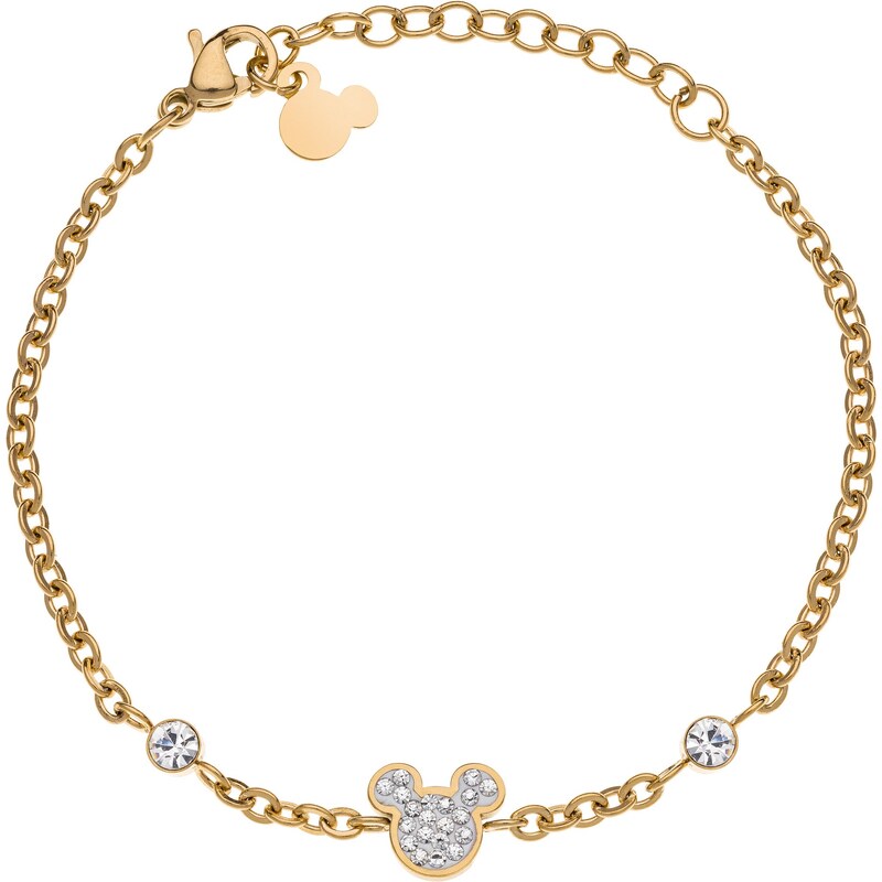 Detský náramok Disney Mickey Mouse z pozlátenej ocele B600590YRWL-B.CS 64843452