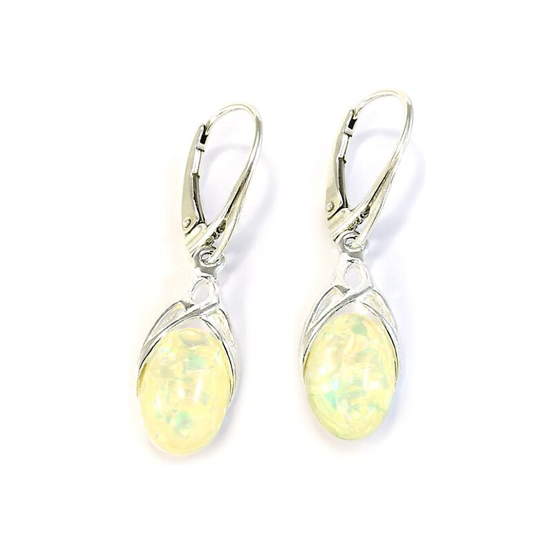 Strieborné náušnice Glare 690 60858643