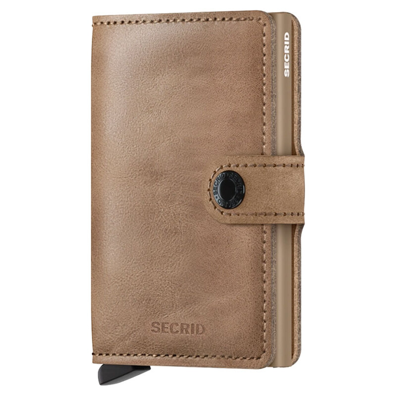 Secrid Miniwallet Vintage Taupe - Unisex - Doplnok Secrid - Hnedé - MV 66359600