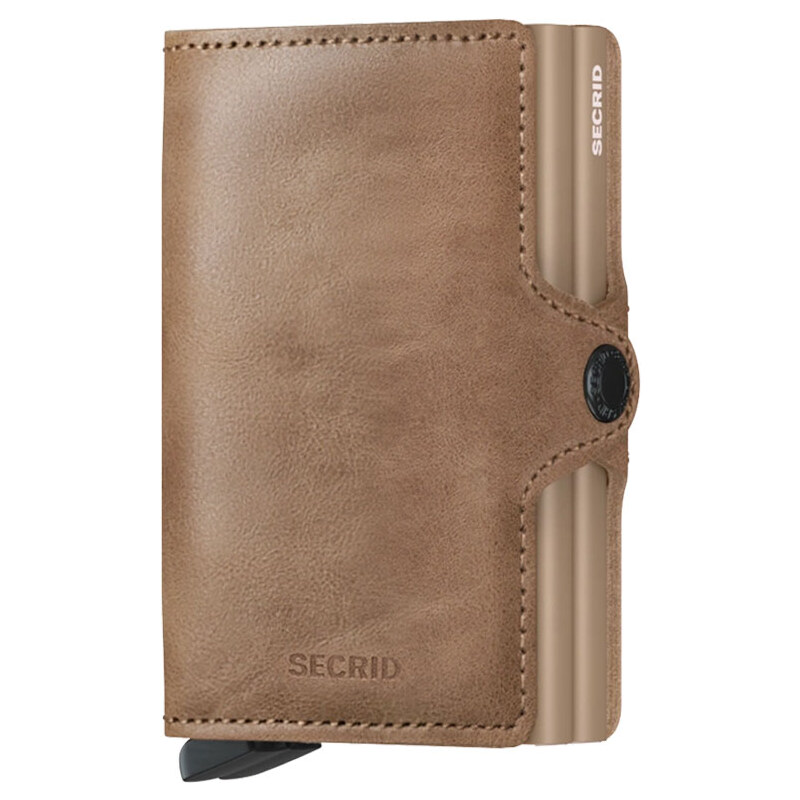 Secrid Twinwallet Vintage Taupe - Unisex - Doplnok Secrid - Hnedé - TV 66359605