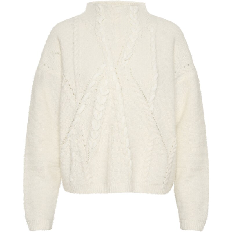 My Essential Wardrobe Sveter Sola biela 62115131