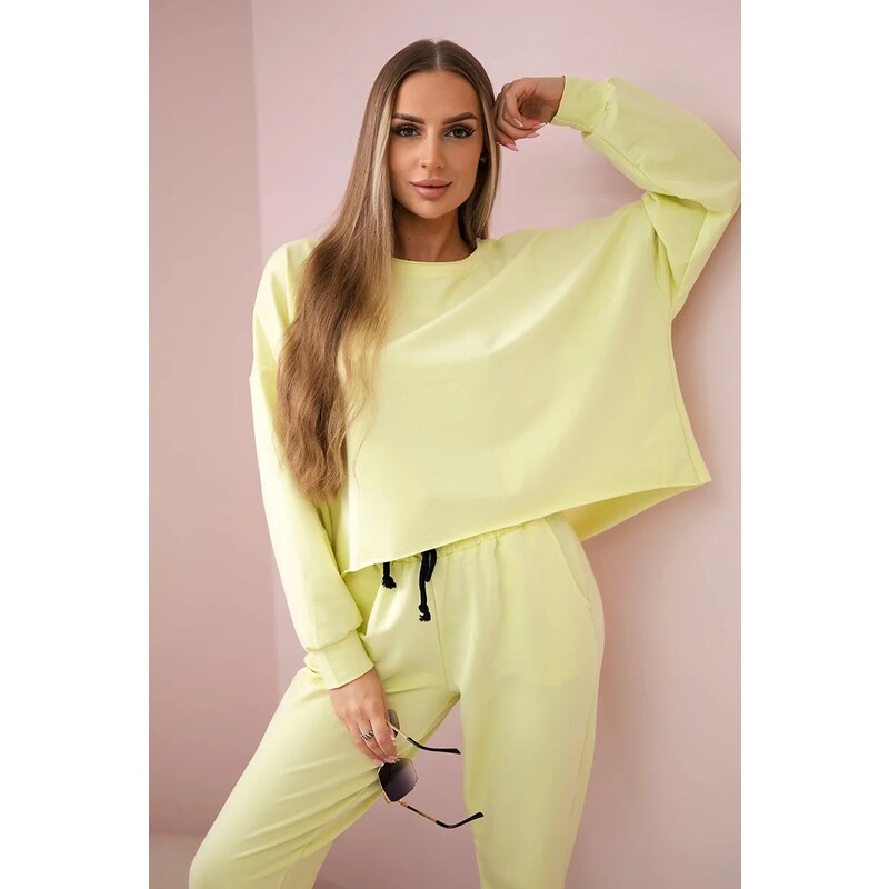 Kesi Set 2-piece sweatshirt + trousers yellow 64785195