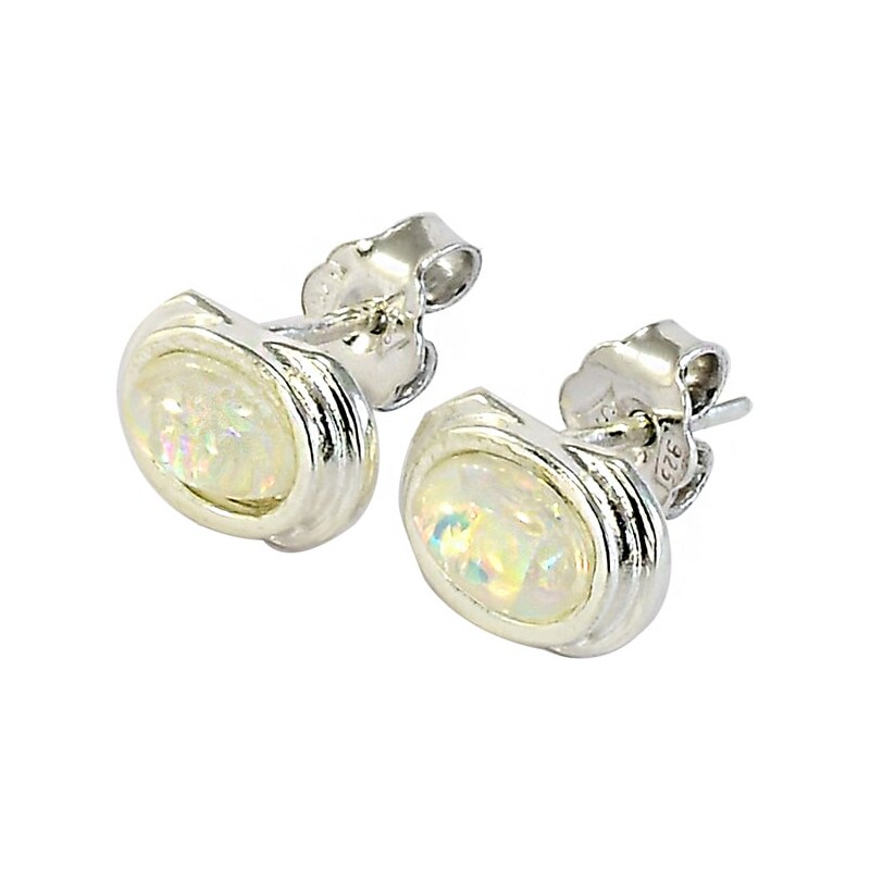 Strieborné náušnice Glare 696 60864452