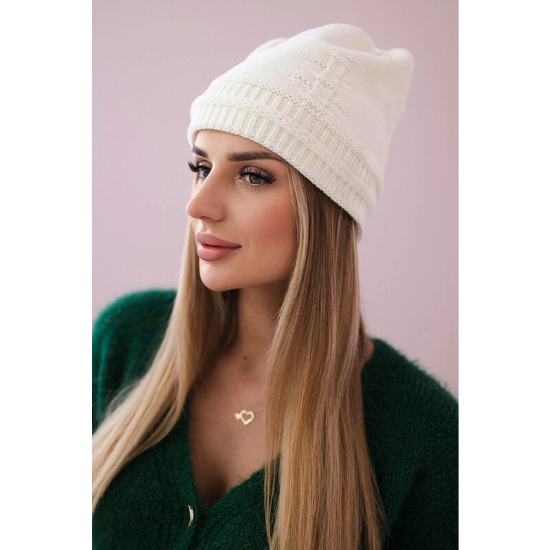 Kesi Womens cap Kaja K339 ecru 60730237