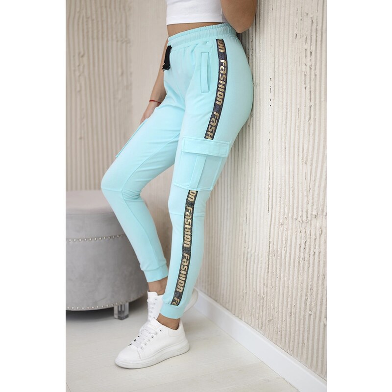 Kesi Cargo mint pants 60754747