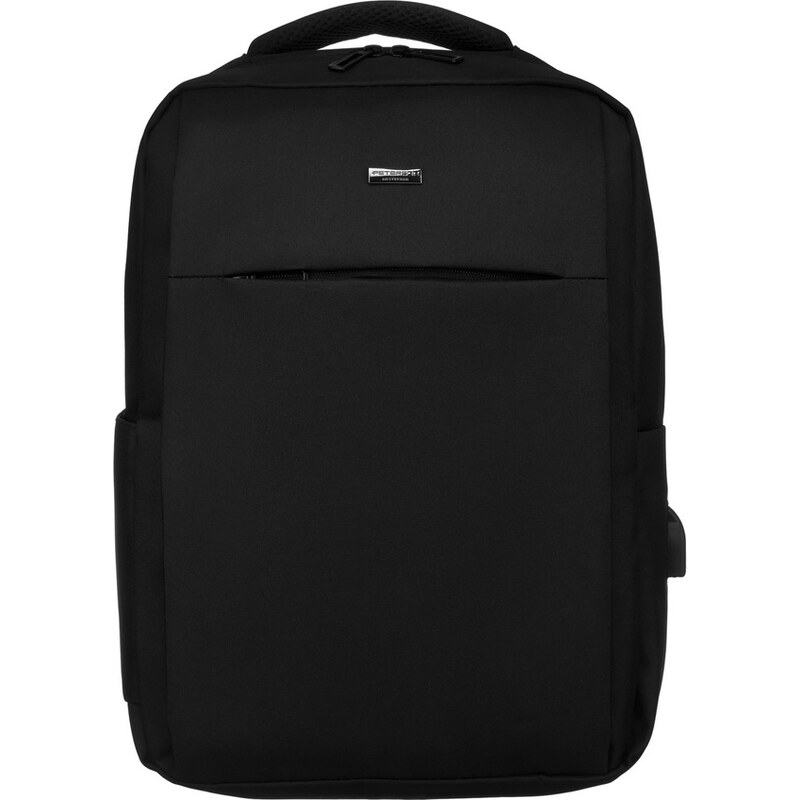 Peterson Multifunkčný čierny batoh s USB portom PTN-63104 61532739