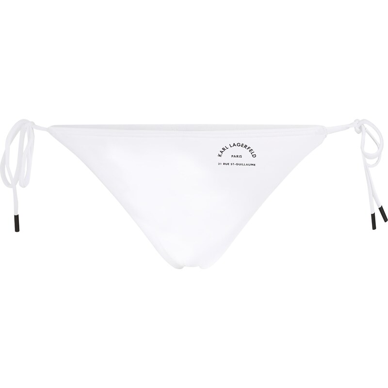 Karl Lagerfeld Bikinové nohavičky RUE ST-GUILLAUME čierna / biela 60910150